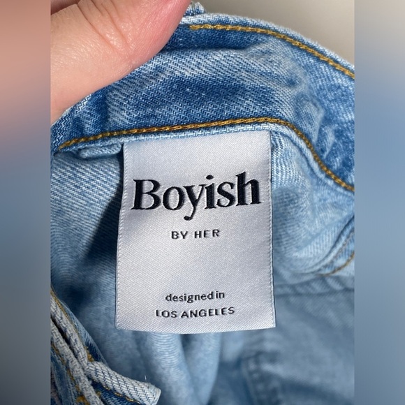 Boyish The Kirby High Waisted Straight Leg Jeans in “Where the Boys Are” - Picture 10 of 11